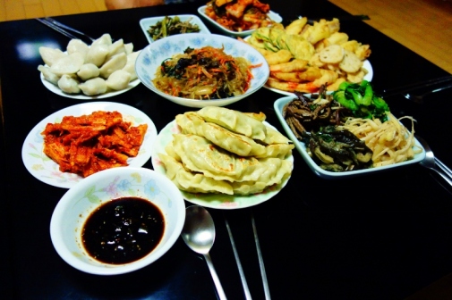 Home-cooked meal for Chuseok (Seoul, Korea)