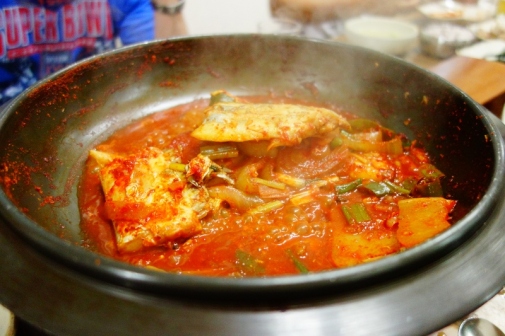 Spicy fish & sauce (Jeju Island, South Korea)