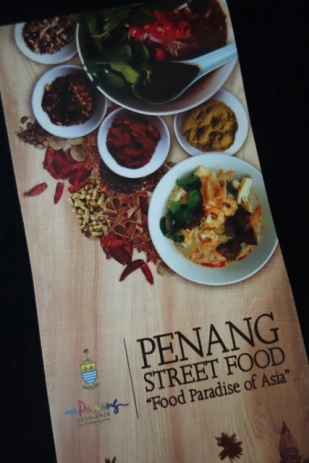 Penang Street Food map (George Town, Malaysia)