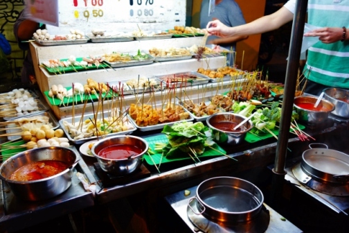 Hot Pot food stall (George Town, Malaysia)