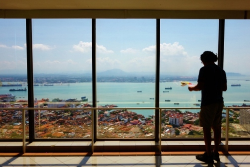 View of Penang Island from Komtar Tower (George Town, Malaysia)