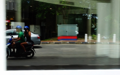Motorcyling around the Penang (Malaysia)